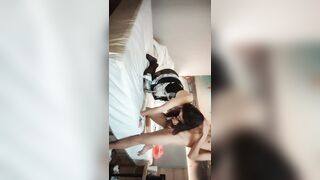 瘦子探花约炮黑丝女仆小淫娃这小嫩比草着就是带劲多体位爆草蹂躏好刺激射在脸上
